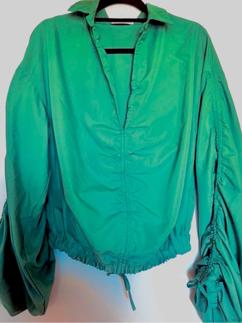 Highlight Green Women's Top Blouse